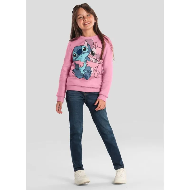 Blusão infantil menina do Stitch Brandili - 10