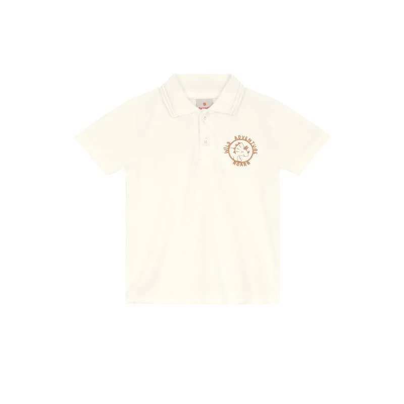 Camisa polo infantil menino com bordado Brandili - 2