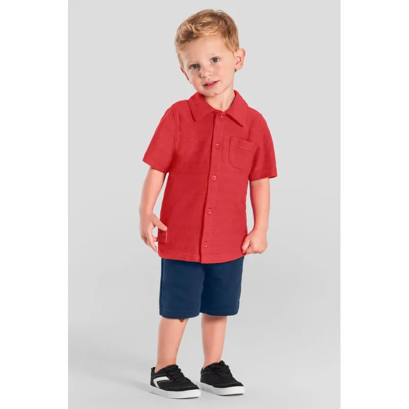 Conjunto infantil menino social Brandili - 1