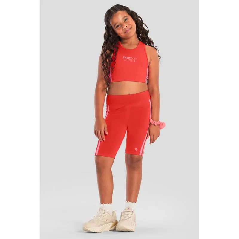 Bermuda infantil menina esportiva Brandili Active - 4