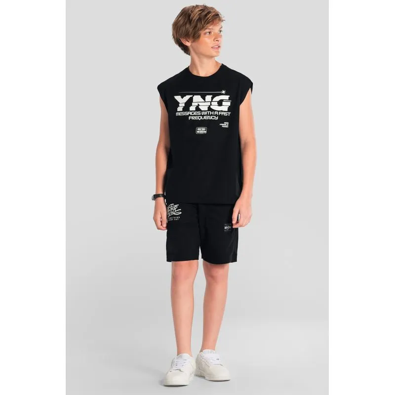 Regata teen menino estampada Brandili Young - 12