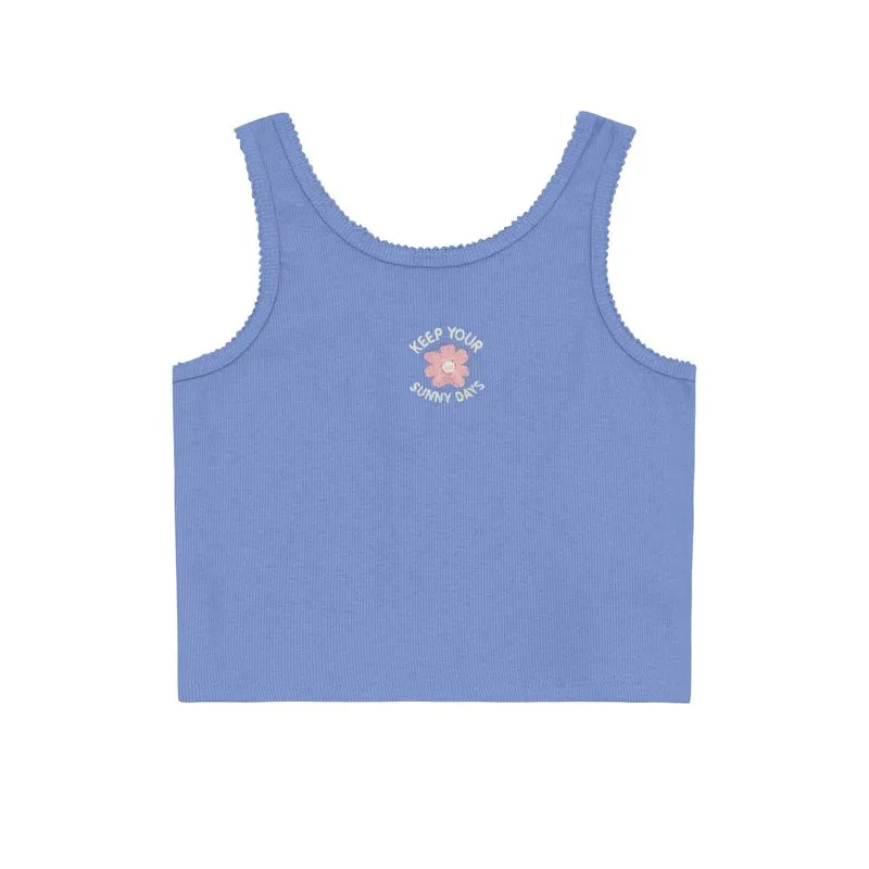 Blusa infantil menina regata em ribana Brandili - 10