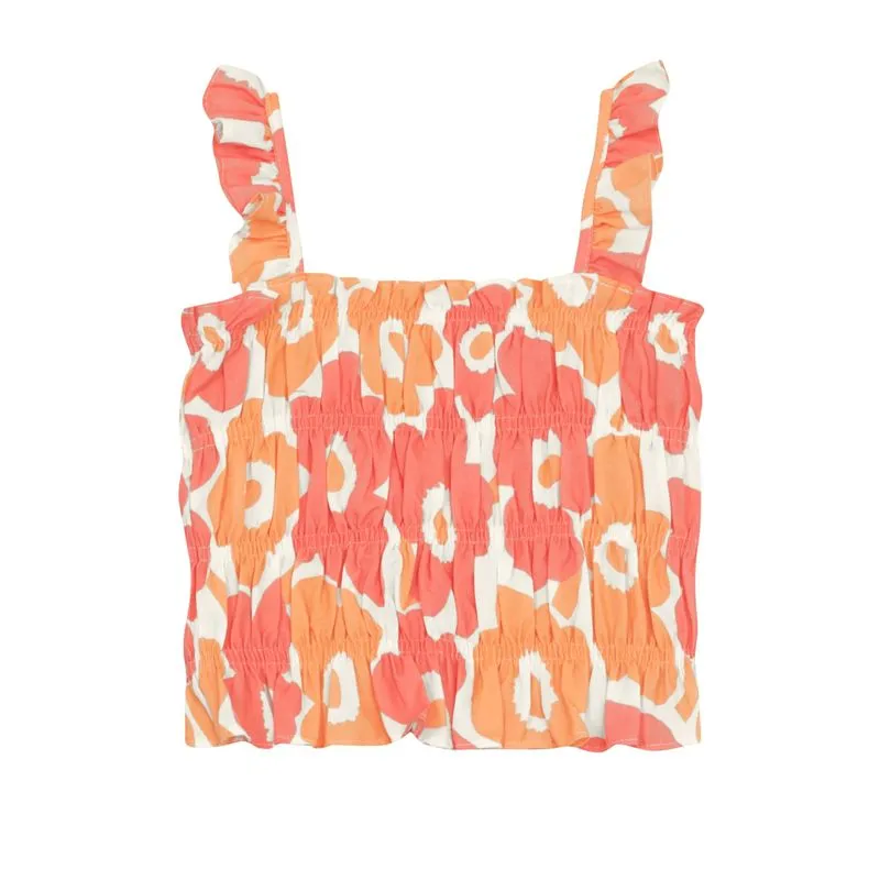 Blusa infantil menina em viscose floral Brandili - 8