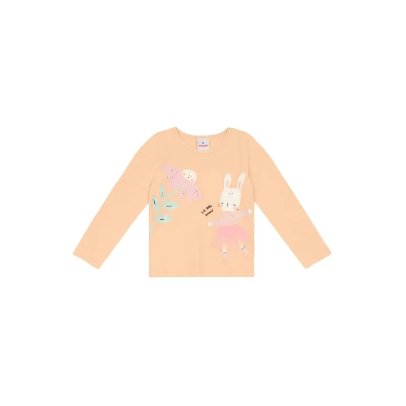 Blusa infantil menina em malha Brandili -2