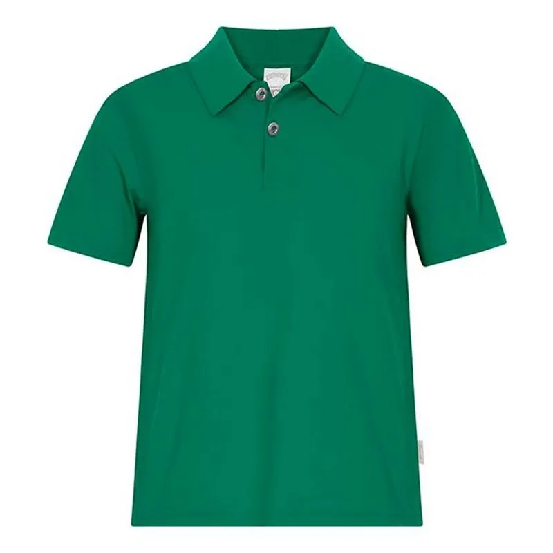 Camiseta Polo Infantil Alakazoo 4 Verde Lisa 1490 (MP)