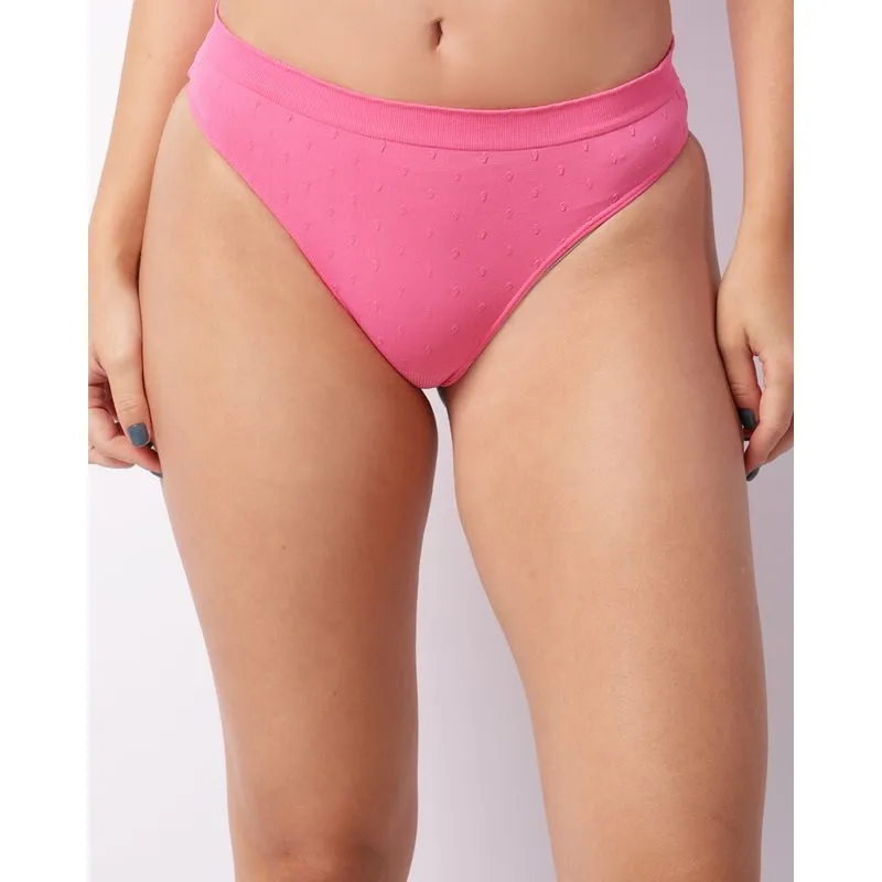 Calcinha Feminina Biquíni Trifil Texturizada Rosa G