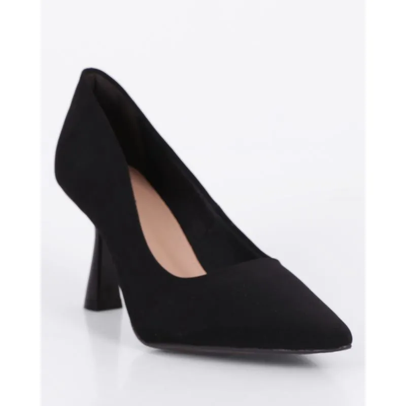 Scarpin Feminino Villa Rosa Salto Envernizado Preto 34