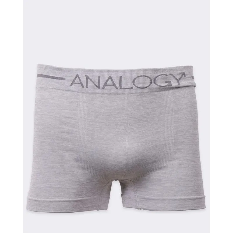 Cueca Masculina Boxer Analogy Cinza M