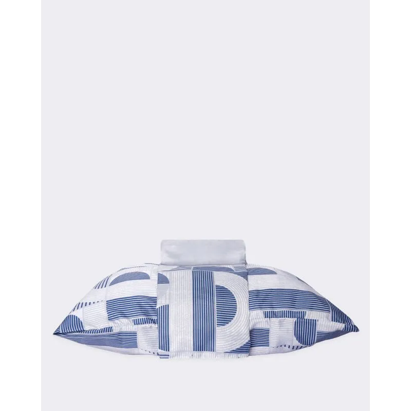 Jogo De Cama Solteiro 3 Peças Andreza Estampado Azul UN