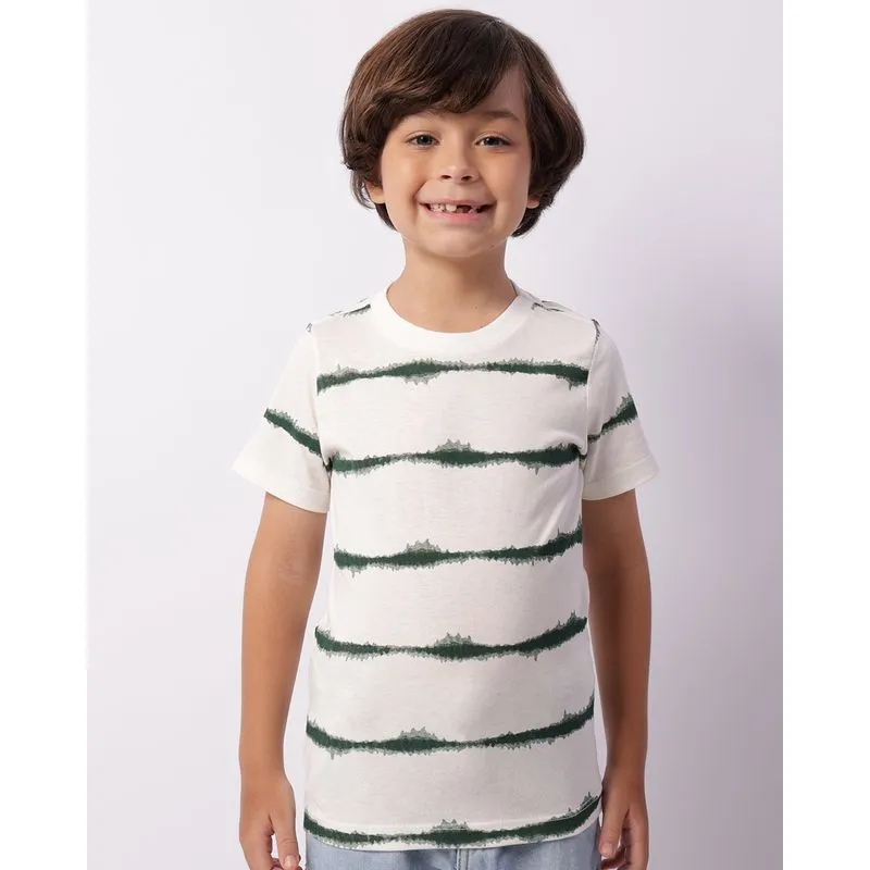 Camiseta Infantil Manga Curta Estampa Off White 8