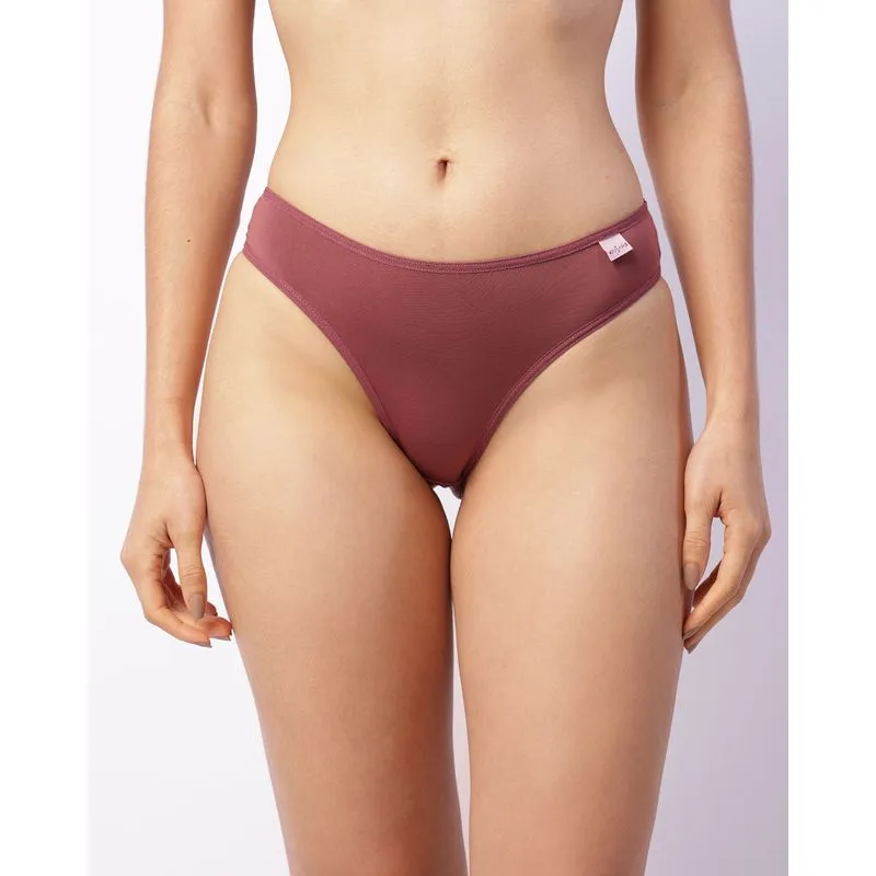 Calcinha Feminina Biquíni Vinho G