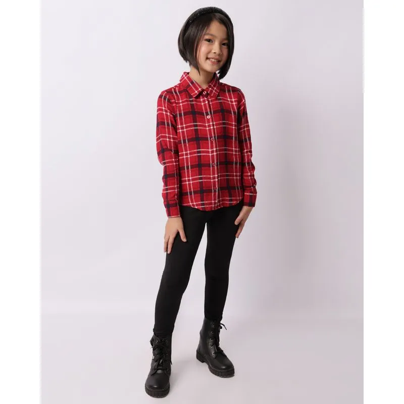Calça Legging Infantil Térmica Preta 8