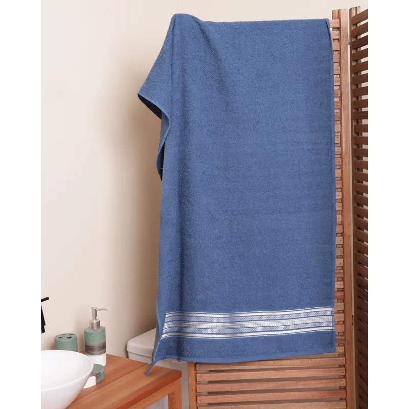 Toalha de Banho 70cm x 125cm Rubi Azul UN
