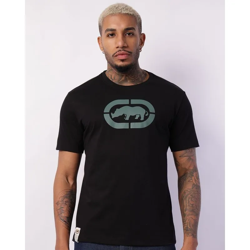 Camiseta Masculina Ecko Unltd Manga Curta Preta G