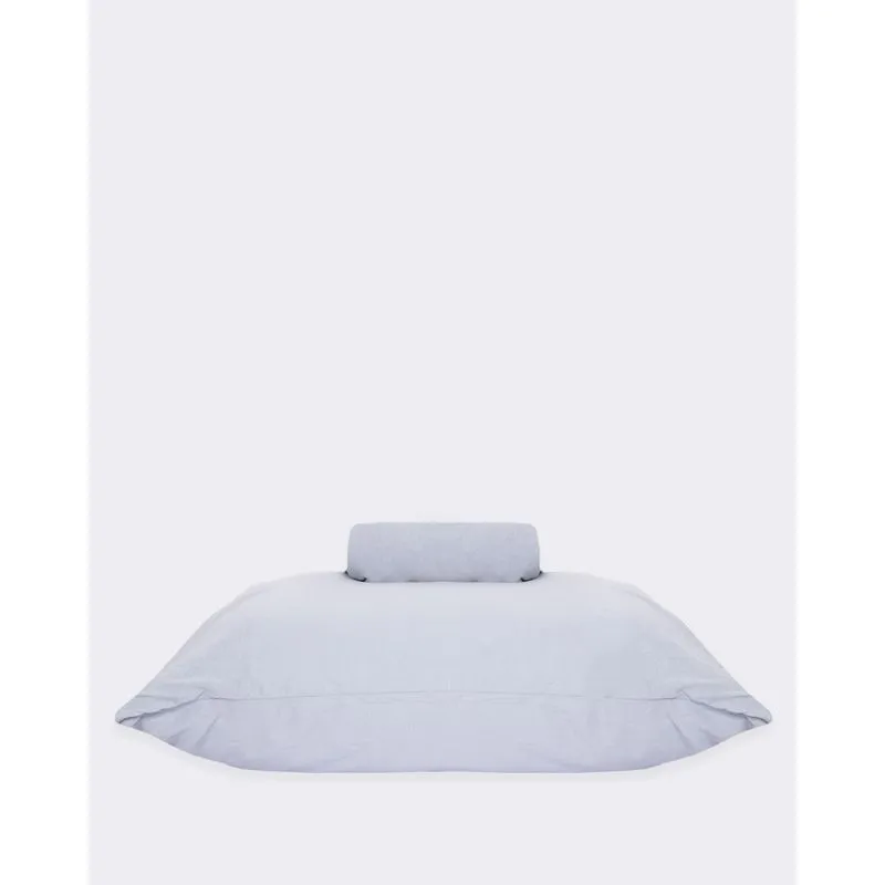 Jogo De Cama Solteiro 2 Peças 1,88m x 88cm Algodão Cinza UN