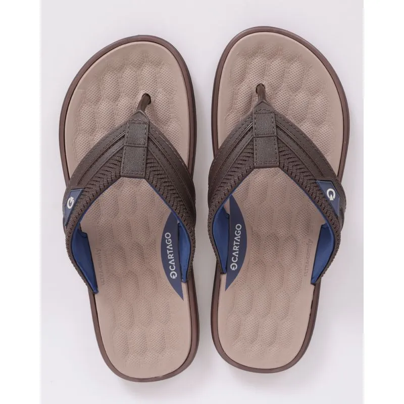 Chinelo Masculino Cartago Marrom 41