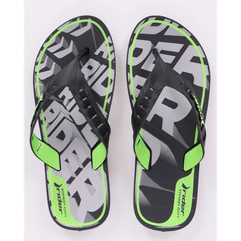 Chinelo Masculino Rider Street City Preto 41/42