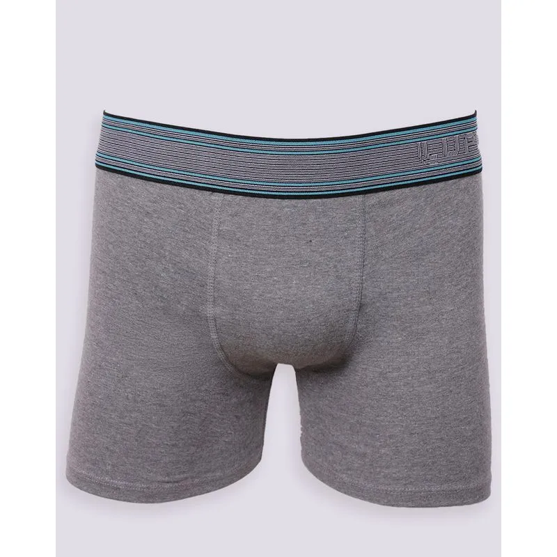 Cueca Masculina Boxer Lupo Cinza G