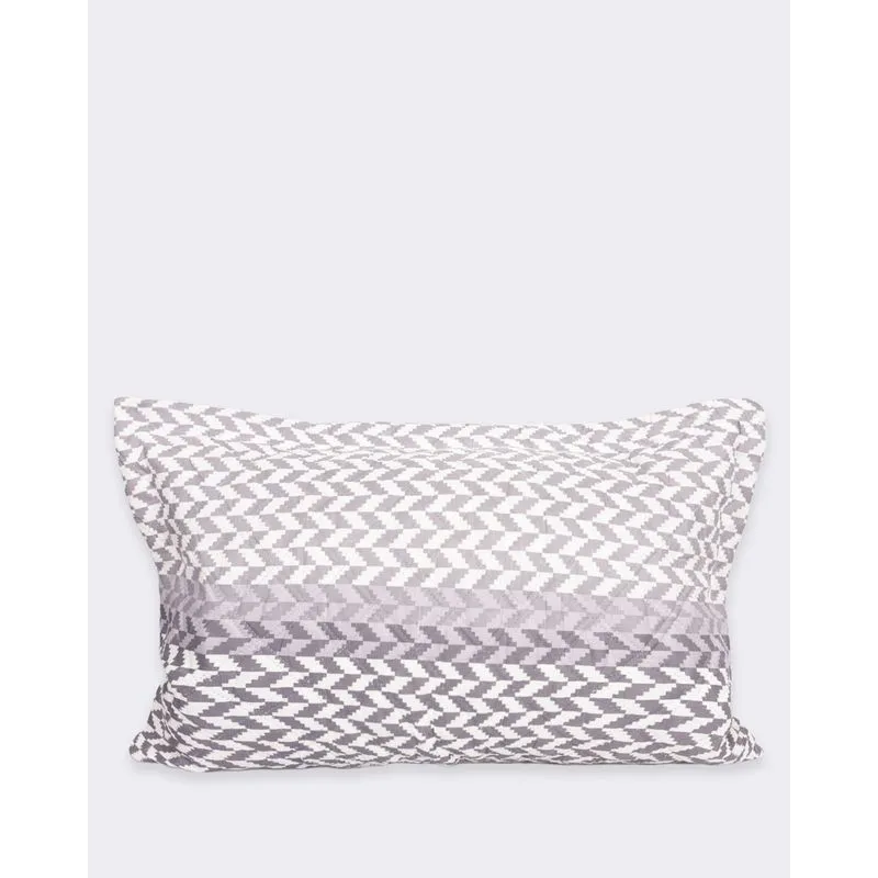 Porta Travesseiro 50cmx70cm Arte & Cazza Etnico Matelado Cinza UN