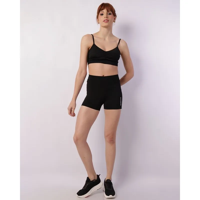 Short Fitness Feminino Fitter Preto M