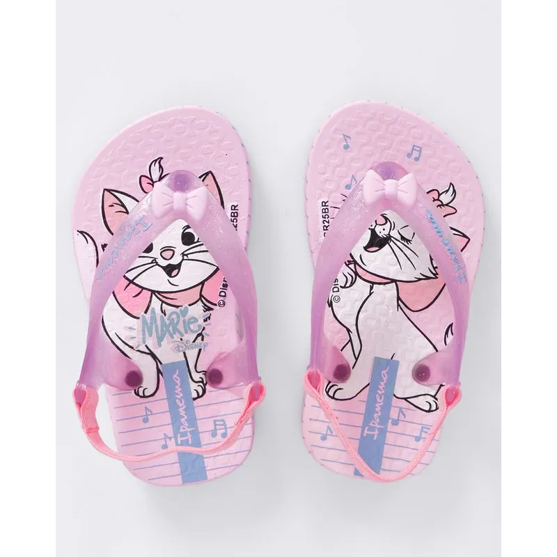 Chinelo Ipanema Bebê Estampa Marie Lilás 19