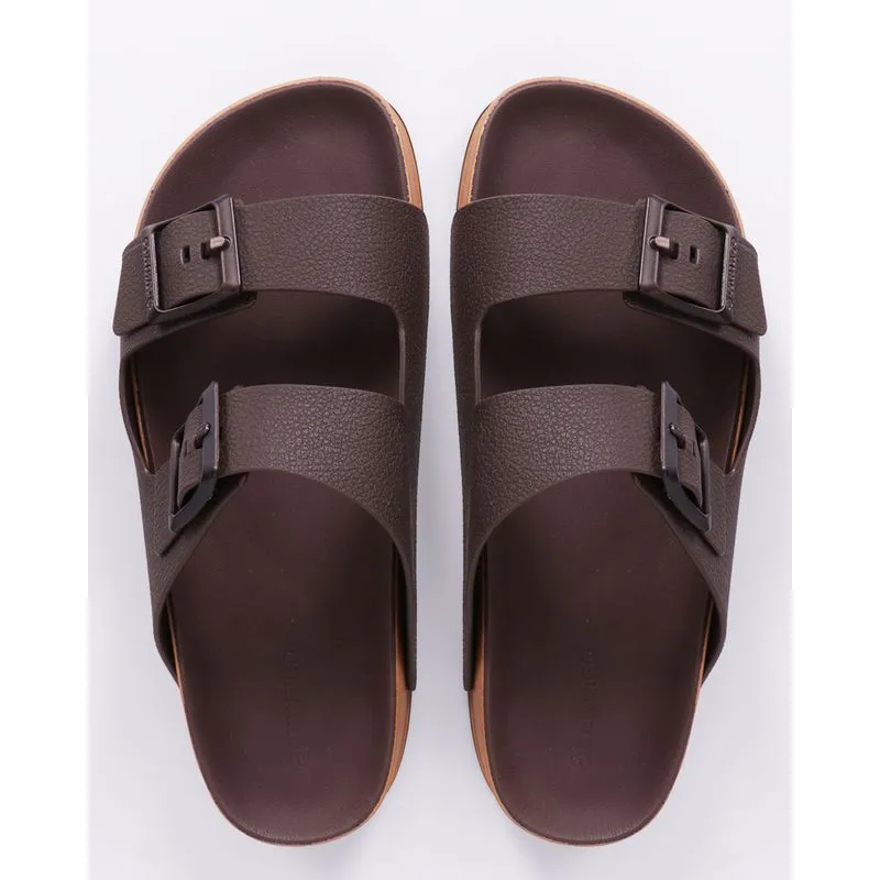 Chinelo Masculino Cartago Slide Arizona Milão Plus Marrom 40