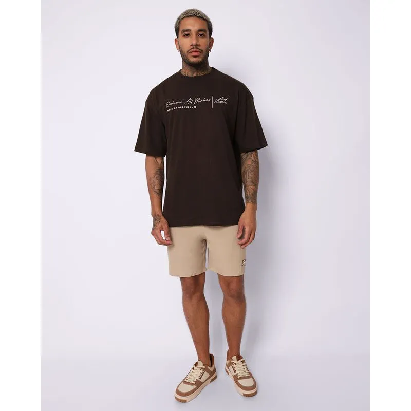 Bermuda Masculina Ecko Unltd Microfibra Bege G