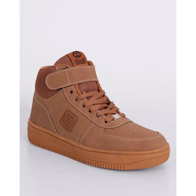 Tênis Masculino Casual Ollie Premium Marrom 42