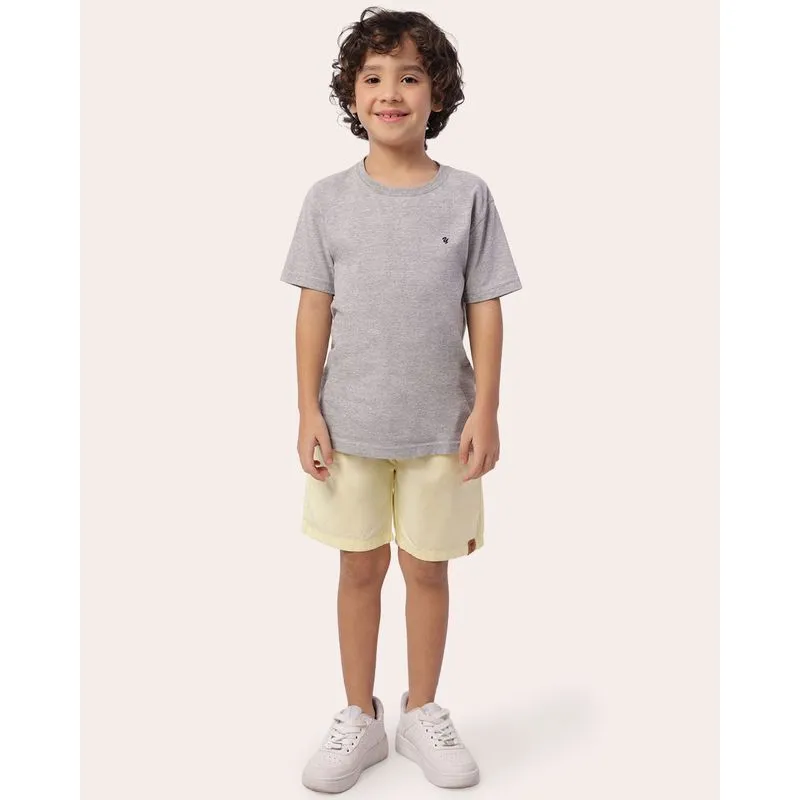 Bermuda Sarja Infantil com Cordão Amarelo 4