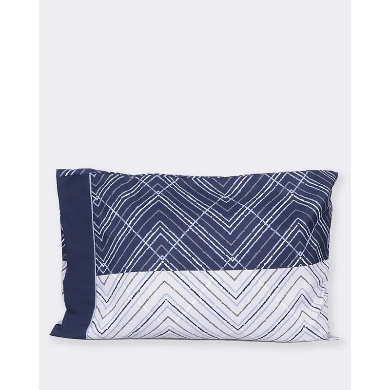 Fronha Avulsa 50cmx70cm Andreza Com Estampa Azul UN