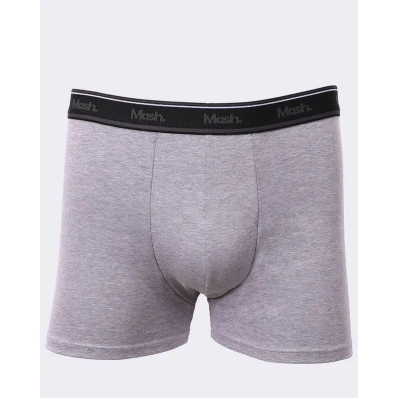Cueca Masculina Boxer Mash Cinza P
