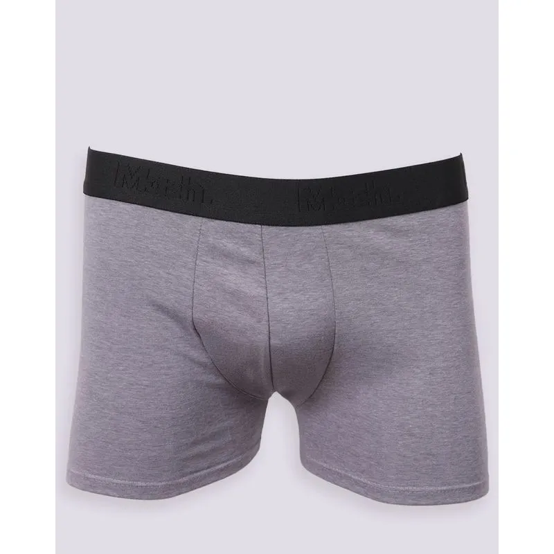 Cueca Masculina Boxer Mash Cinza G