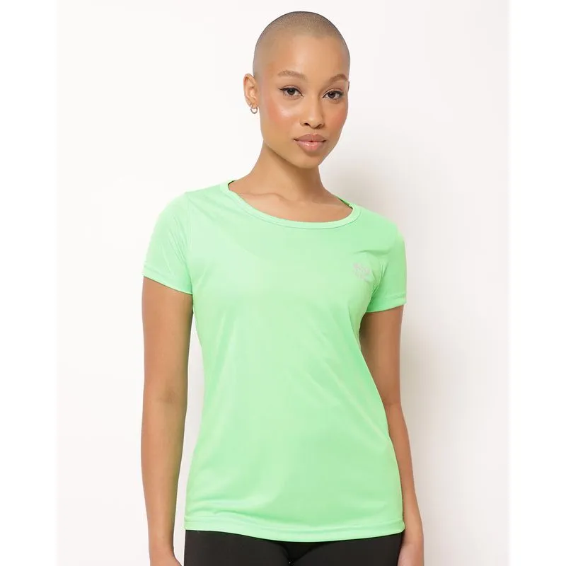 Blusa Feminina Fitness com Estampa Verde XG