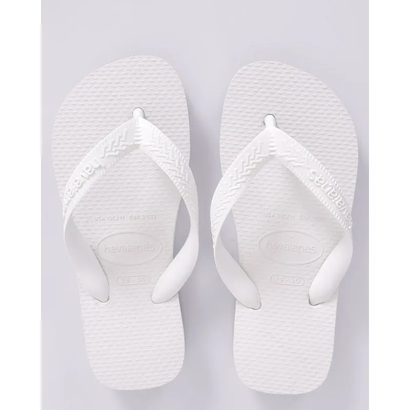 Chinelo Havaianas Infantil Top Branco 27/28