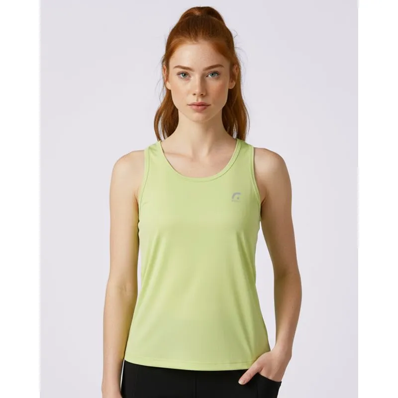 Regata Fitness Feminina Fitter Básica Verde G