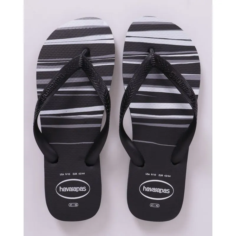 Chinelo Havaianas Masculino Top Básica Preto 33/34