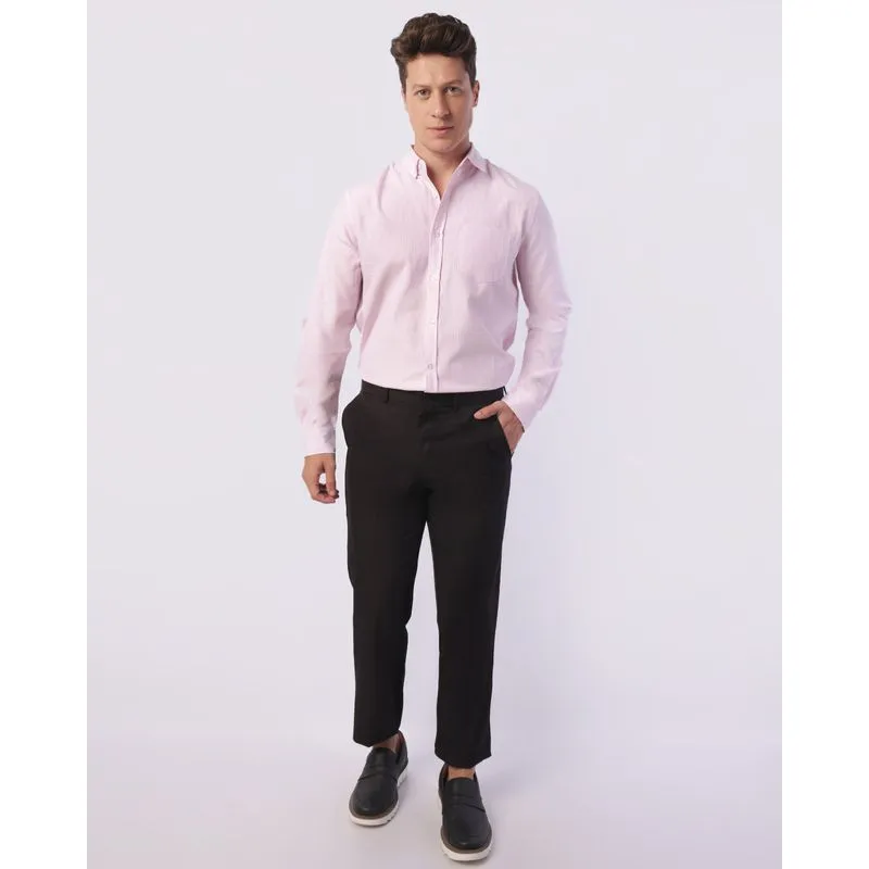 Calça Social Masculina com Bolsos Preta 38