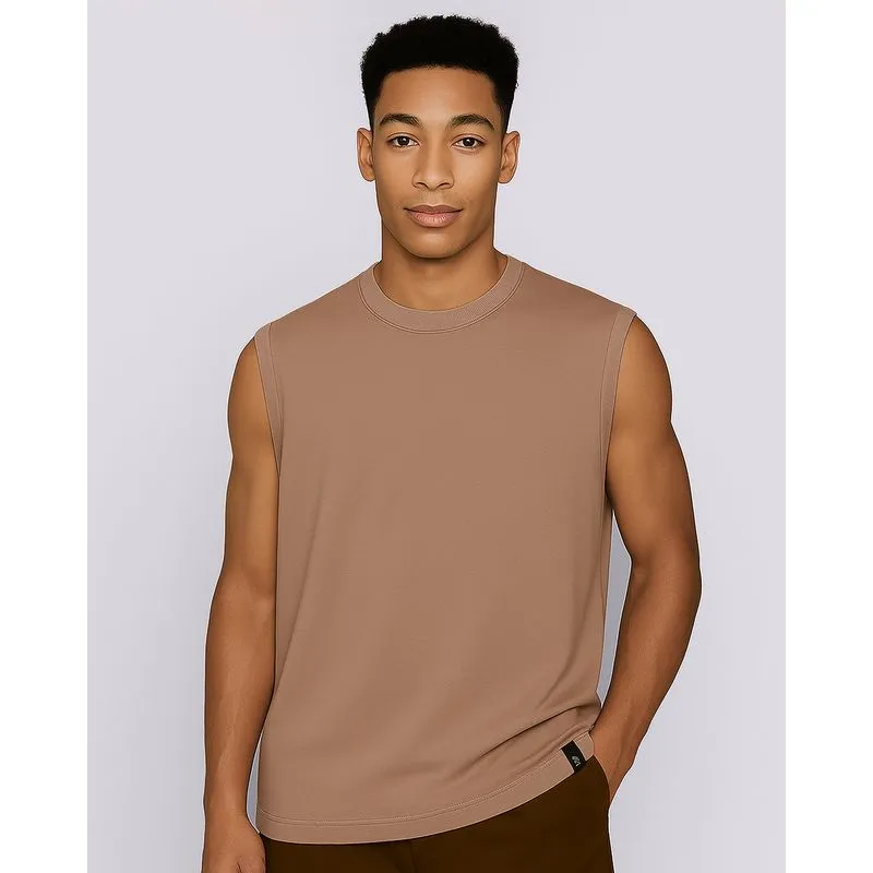 Regata Masculina Premium Soft Bege P