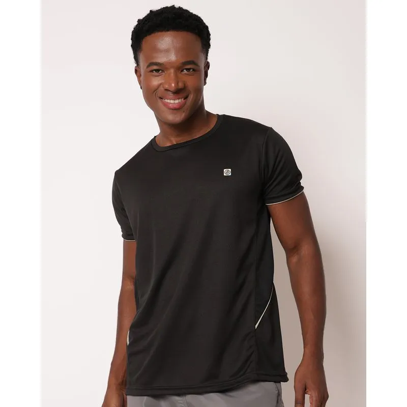 Camiseta Esportiva Masculina Dry Fit Preta G
