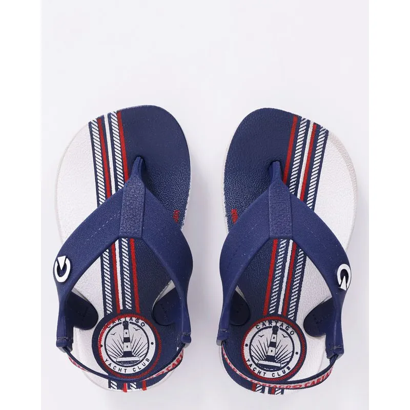 Chinelo Bebê Cartago Atlanta com Elástico Cinza 19