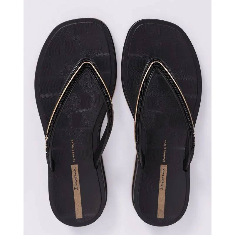 Chinelo Ipanema Feminino Sempre Nova Preto 35
