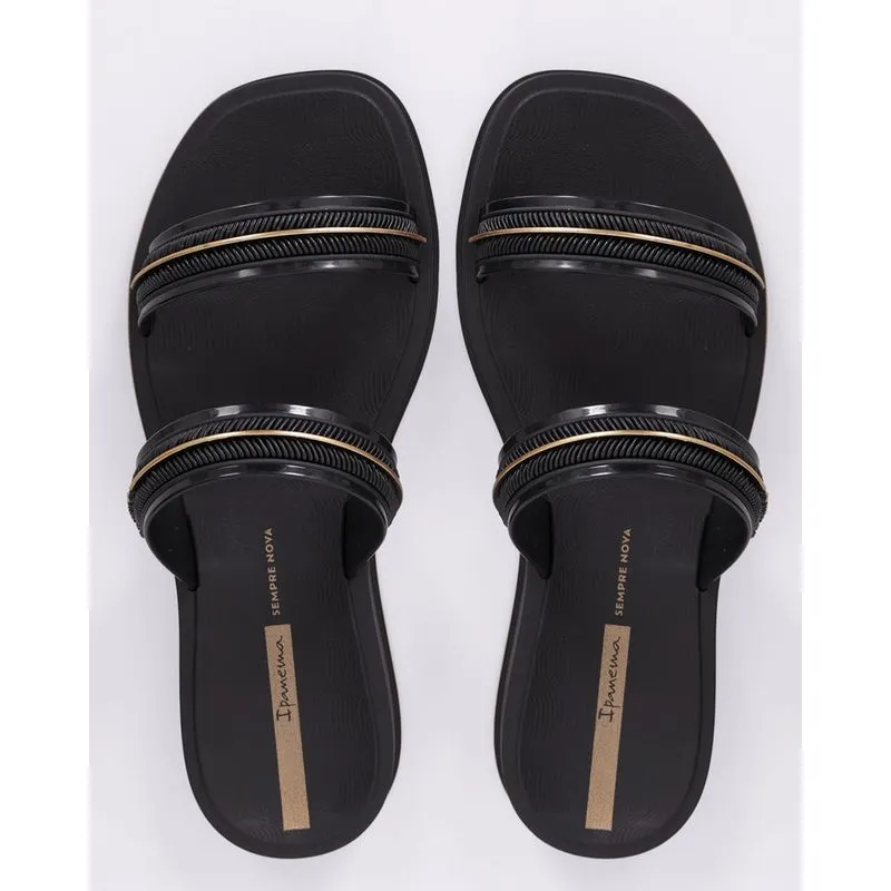 Chinelo Ipanema Feminino Slide Preto 36