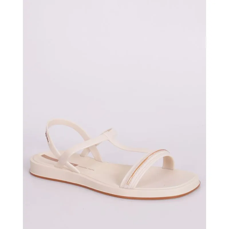 Sandália Rasteira Feminina Ipanema Sempre Nova Off White 36