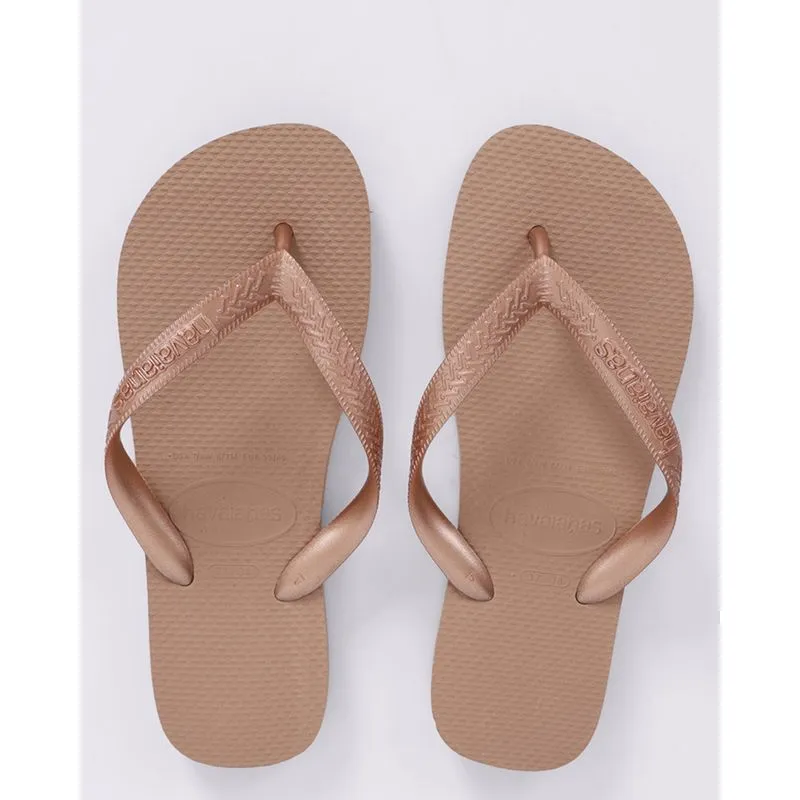 Chinelo Havaianas Feminino Top Marrom 39/40