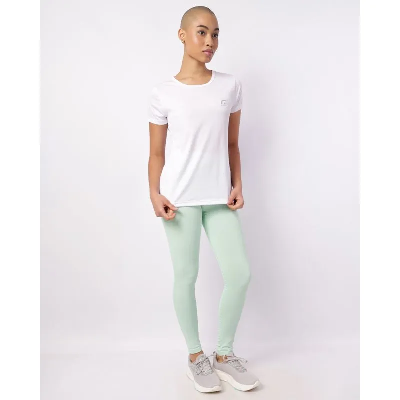Calça Legging Fitness Feminina Fitter Trabalhada Verde GG