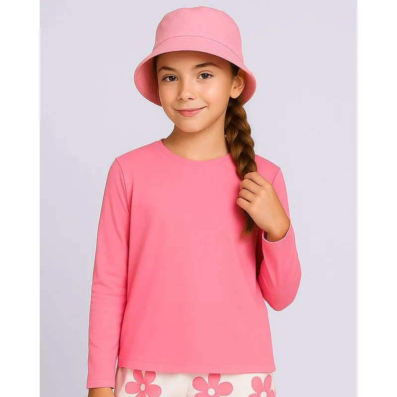 Blusa Proteção UV Juvenil Manga Longa Neon Rosa 10