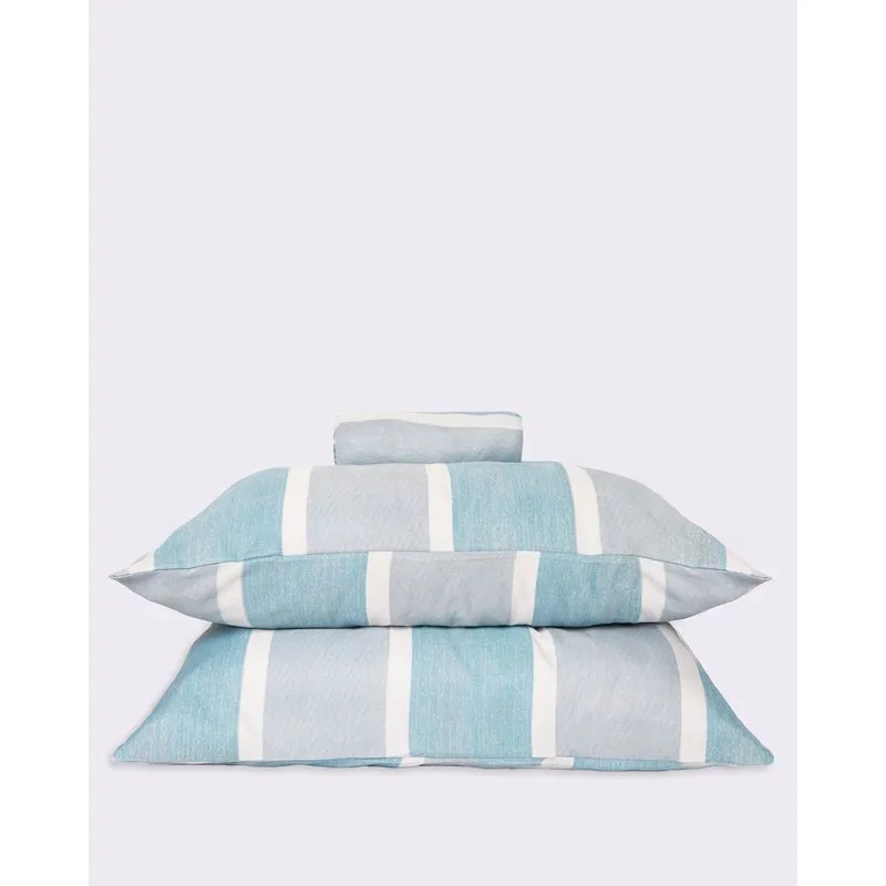 Jogo de Cama Casal 3 Peças Arte & Cazza Estampado Azul UN