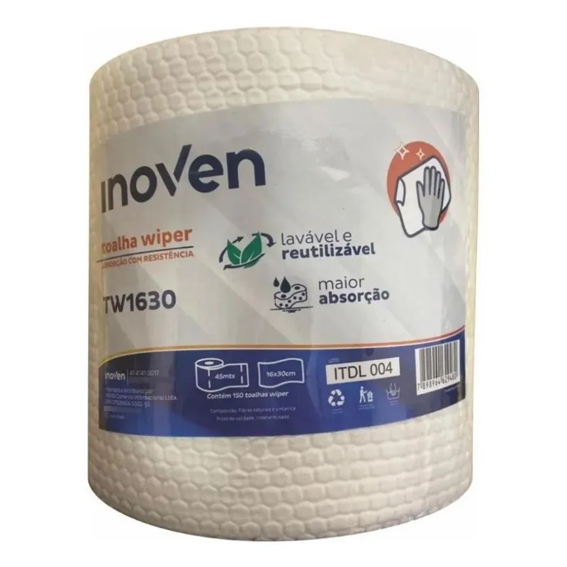 Toalha Descartável Manicure 16x30cm - Alta Absorção - 150un
