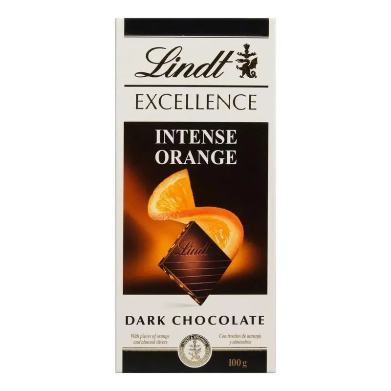 5x Chocolate Amargo Com Pedaços De Laranja E Lascas De Amê