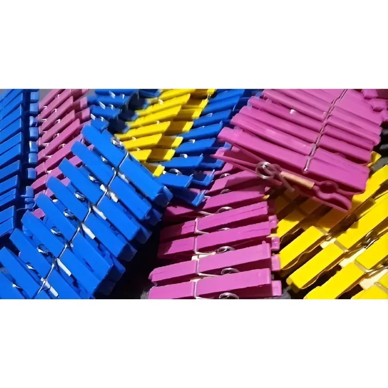 10x Kit 60 Pregadores De Plastico Grande Gigante Prendedor